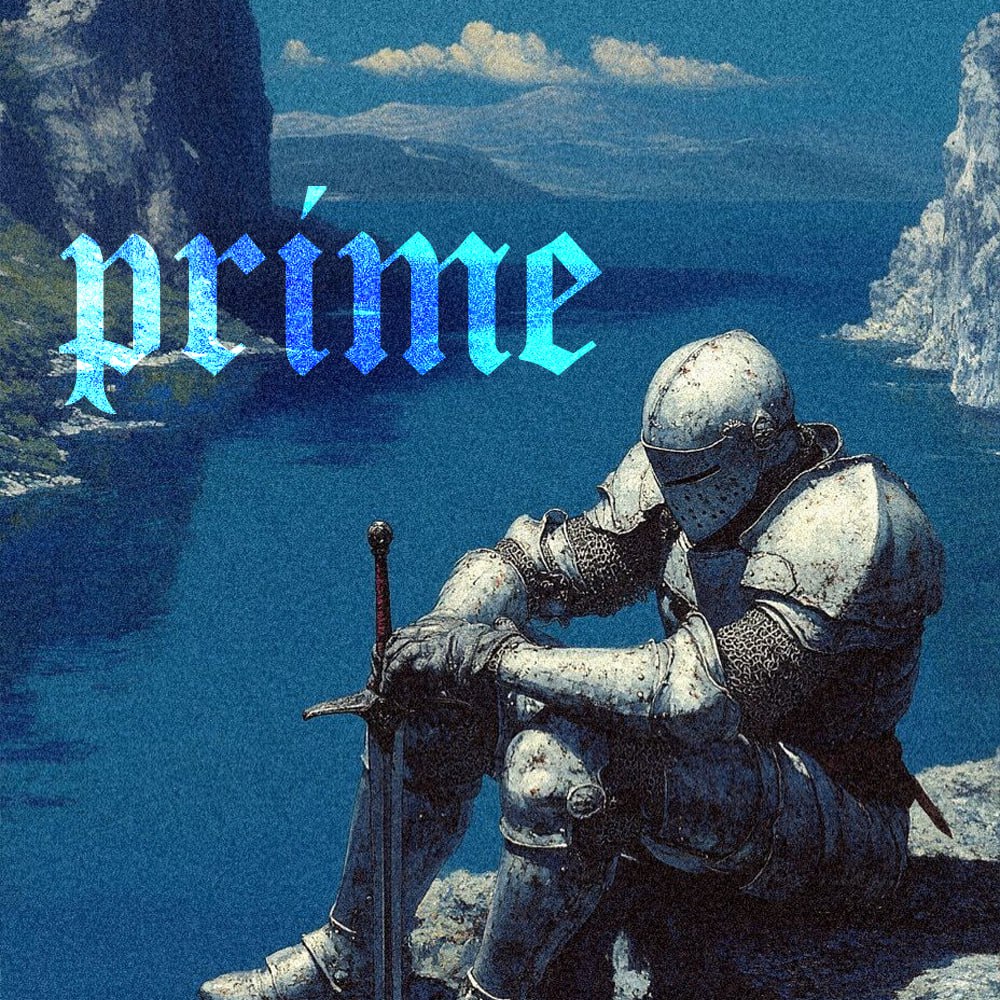 Armored knight with sword