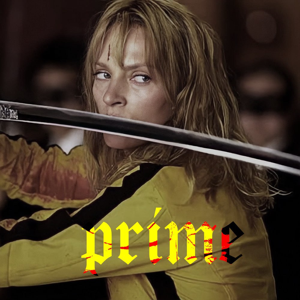 Warrior with katana sword